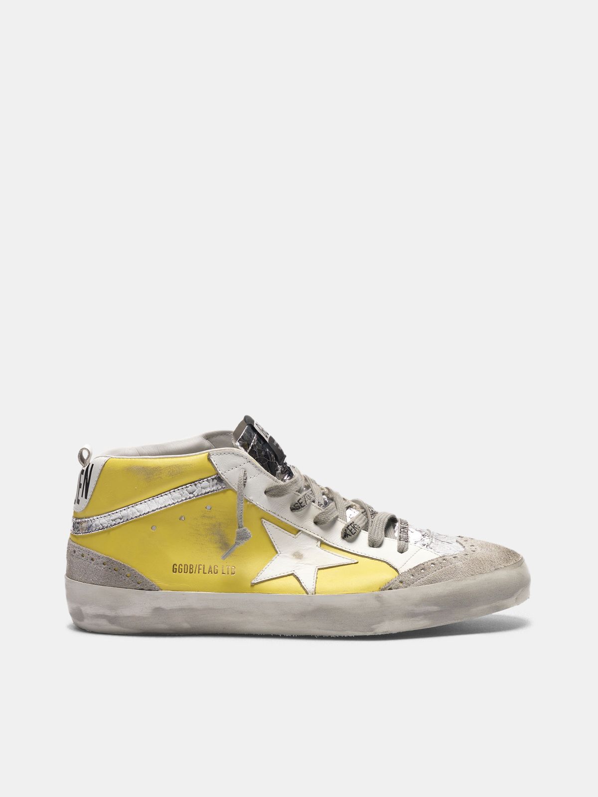 Mid Star sneakers in leather with 