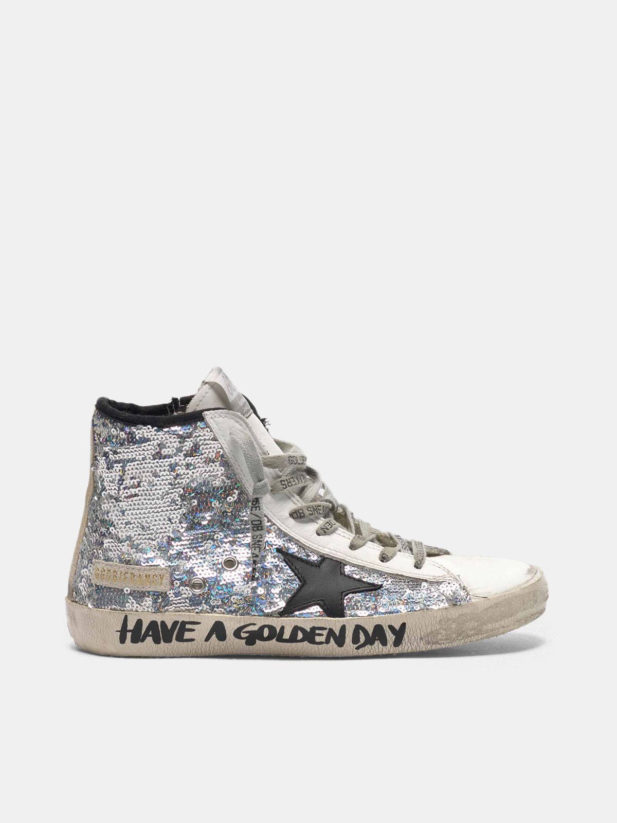 sequin golden goose