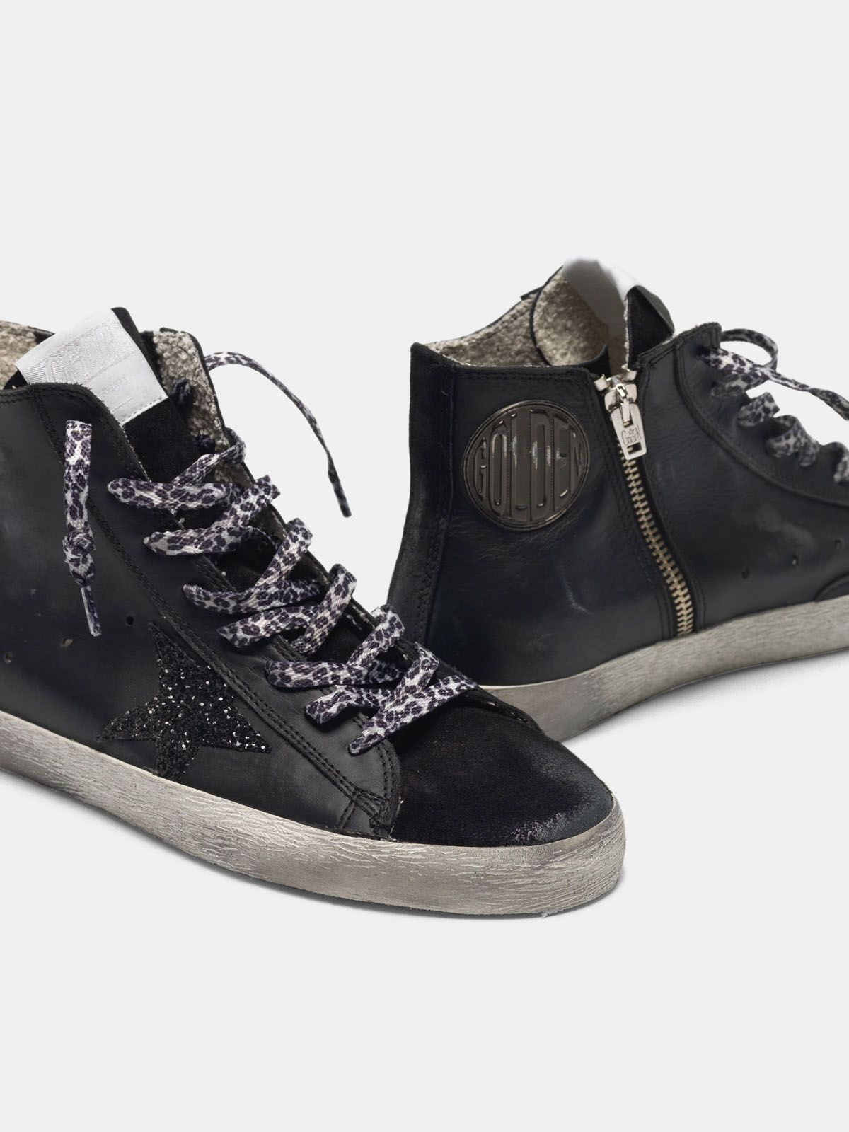 golden goose black francy