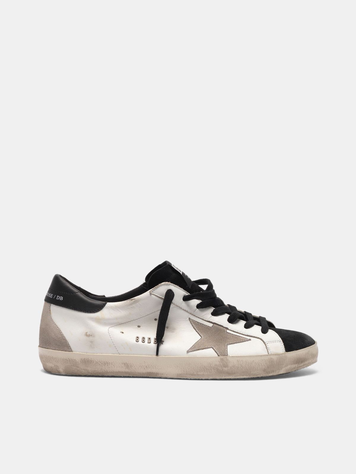 golden goose superstar contrast sneakers