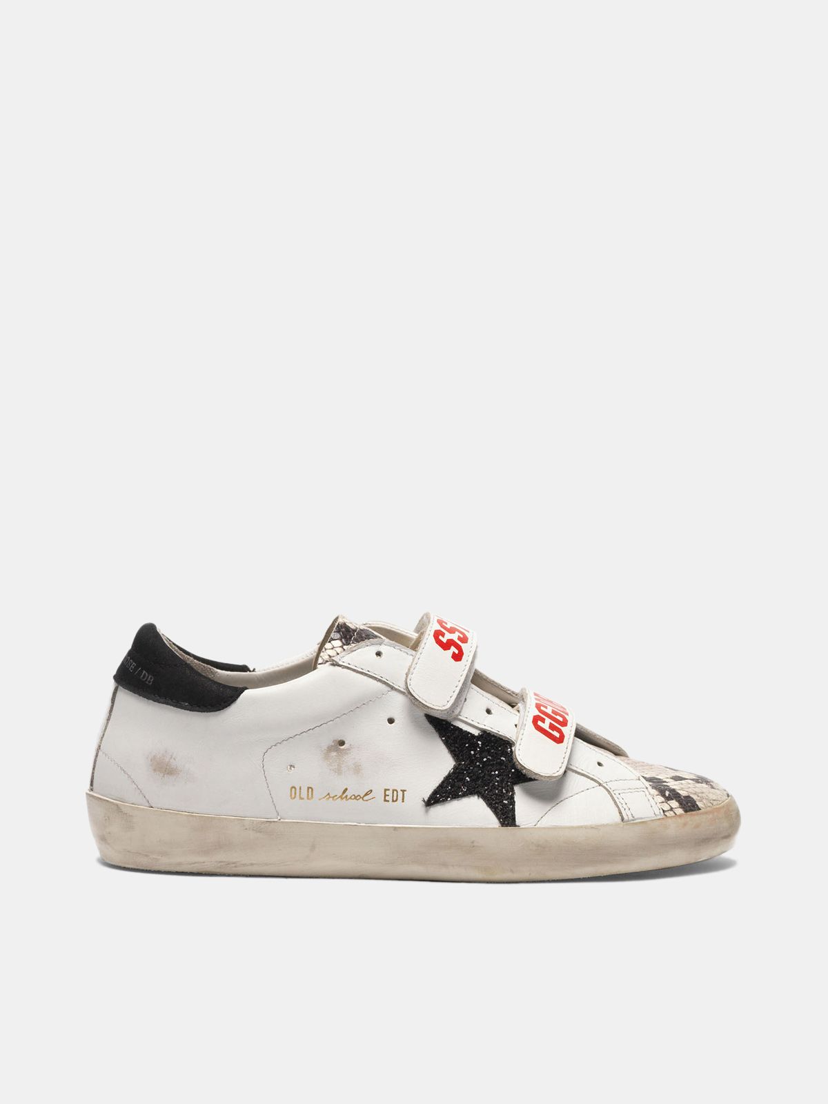 golden goose snakeskin sneakers