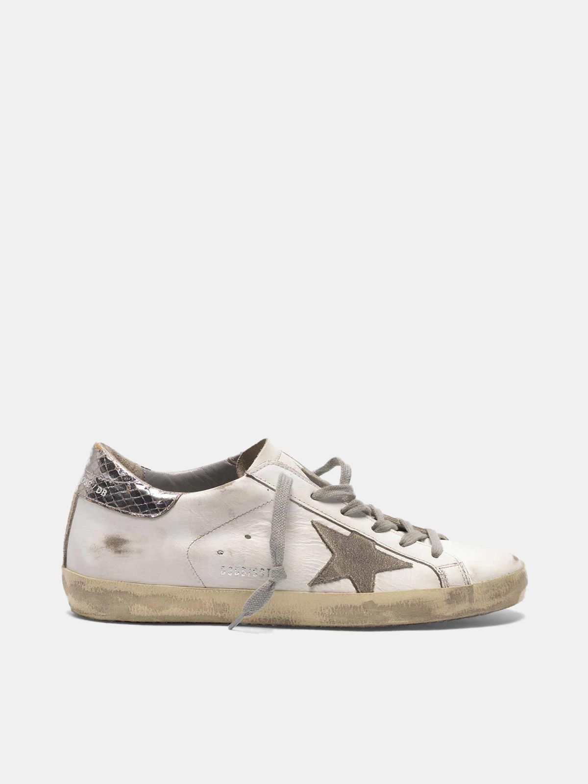 golden goose silver superstar sneakers