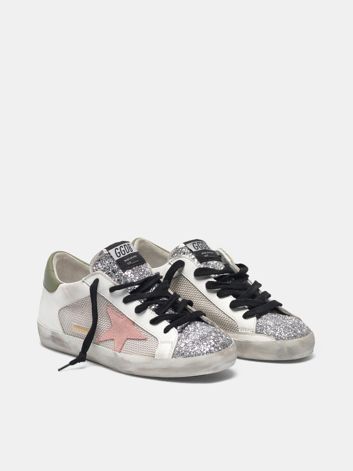 Super-Star sneakers with mesh and 