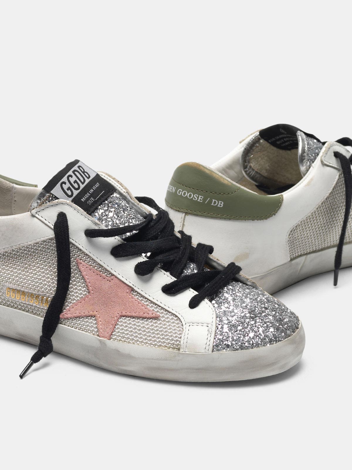 golden goose mesh superstar