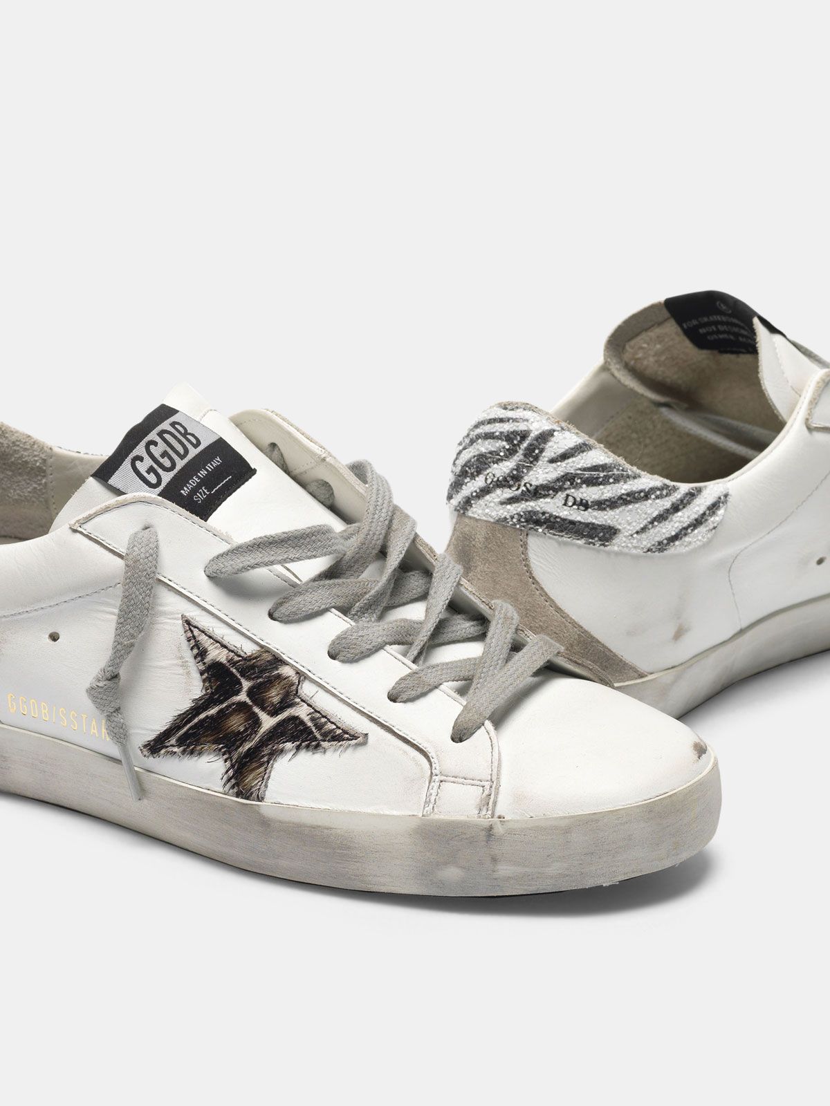 golden goose zebra superstar
