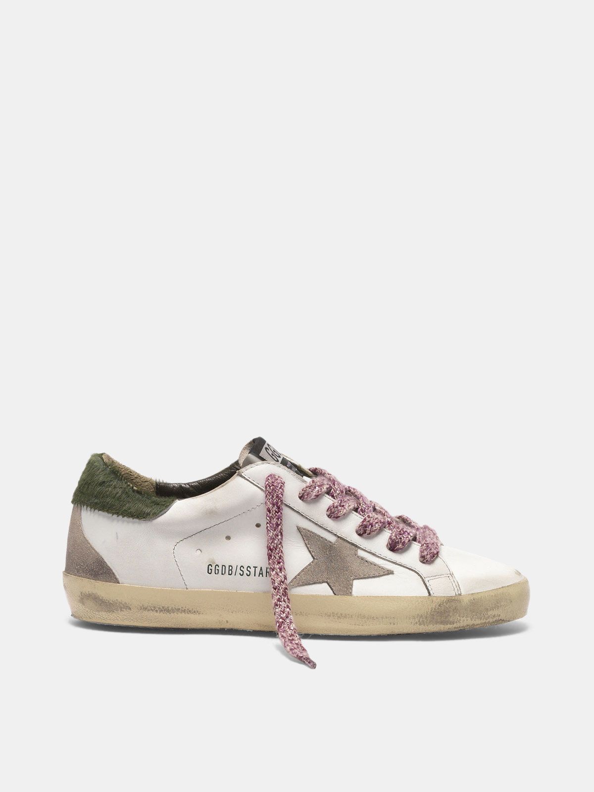 green golden goose sneakers