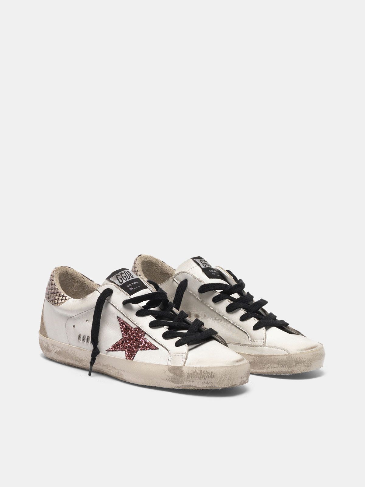 golden goose snakeskin