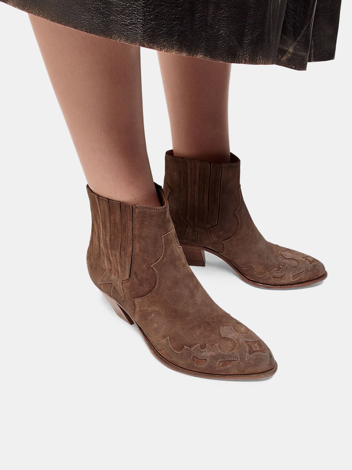 golden goose sunset boots