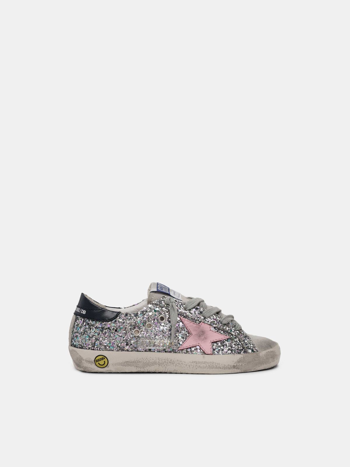 golden goose glitter pink