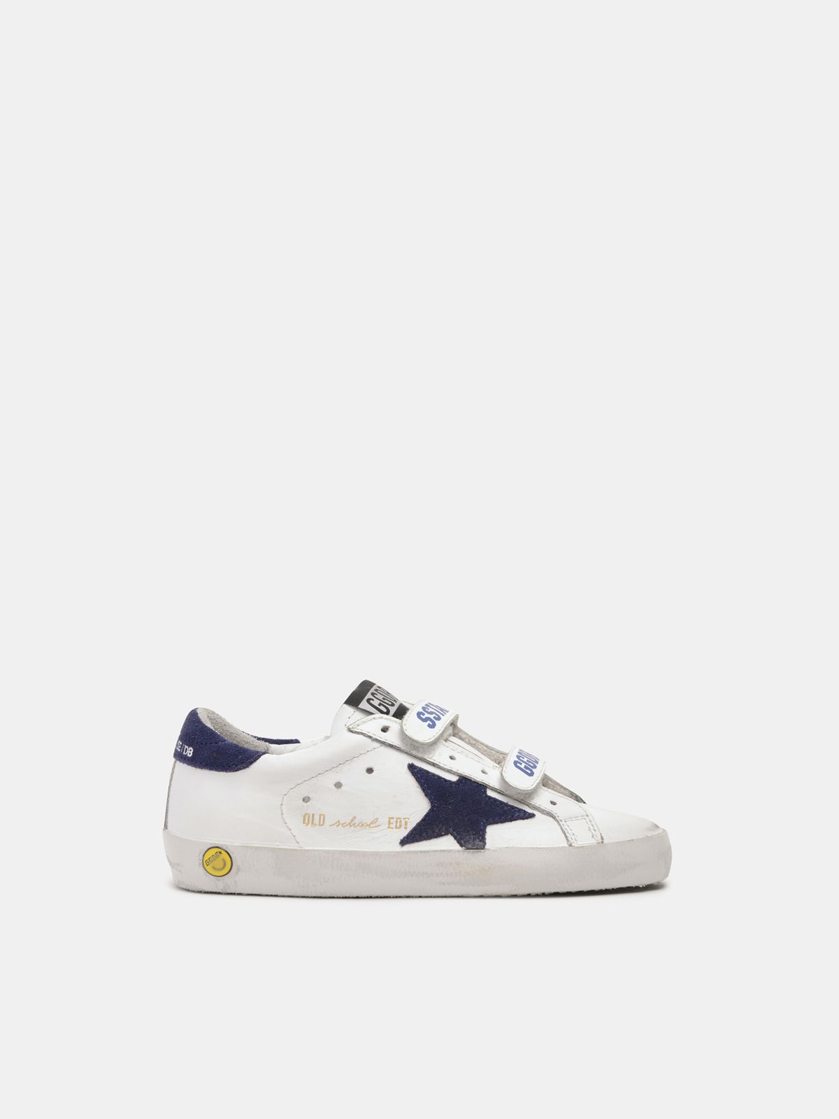 golden goose velcro sneakers