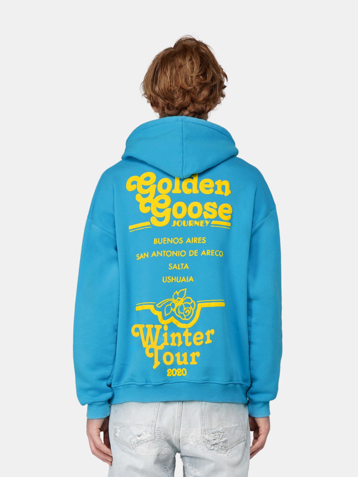 Travel Guide sweatshirt | Golden
