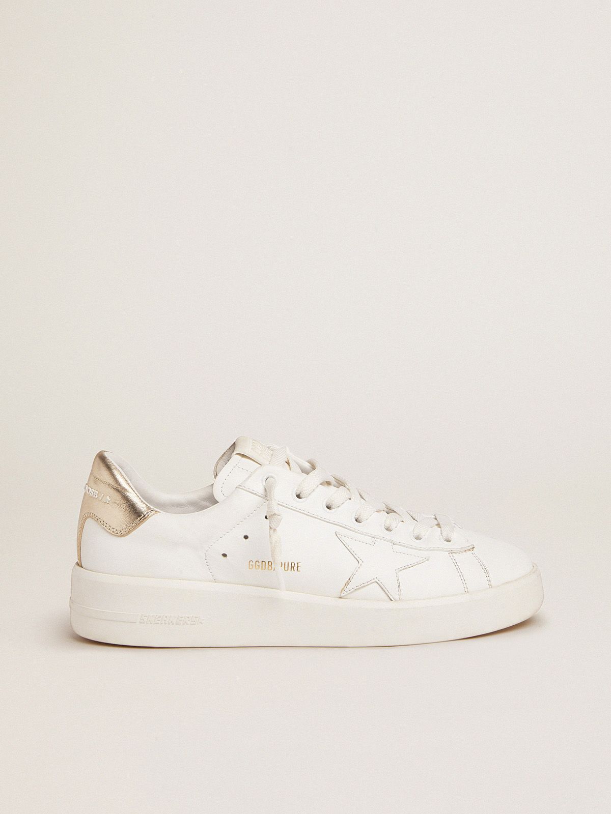 Women’s PURESTAR sneakers with gold-coloured heel tab | Golden Goose