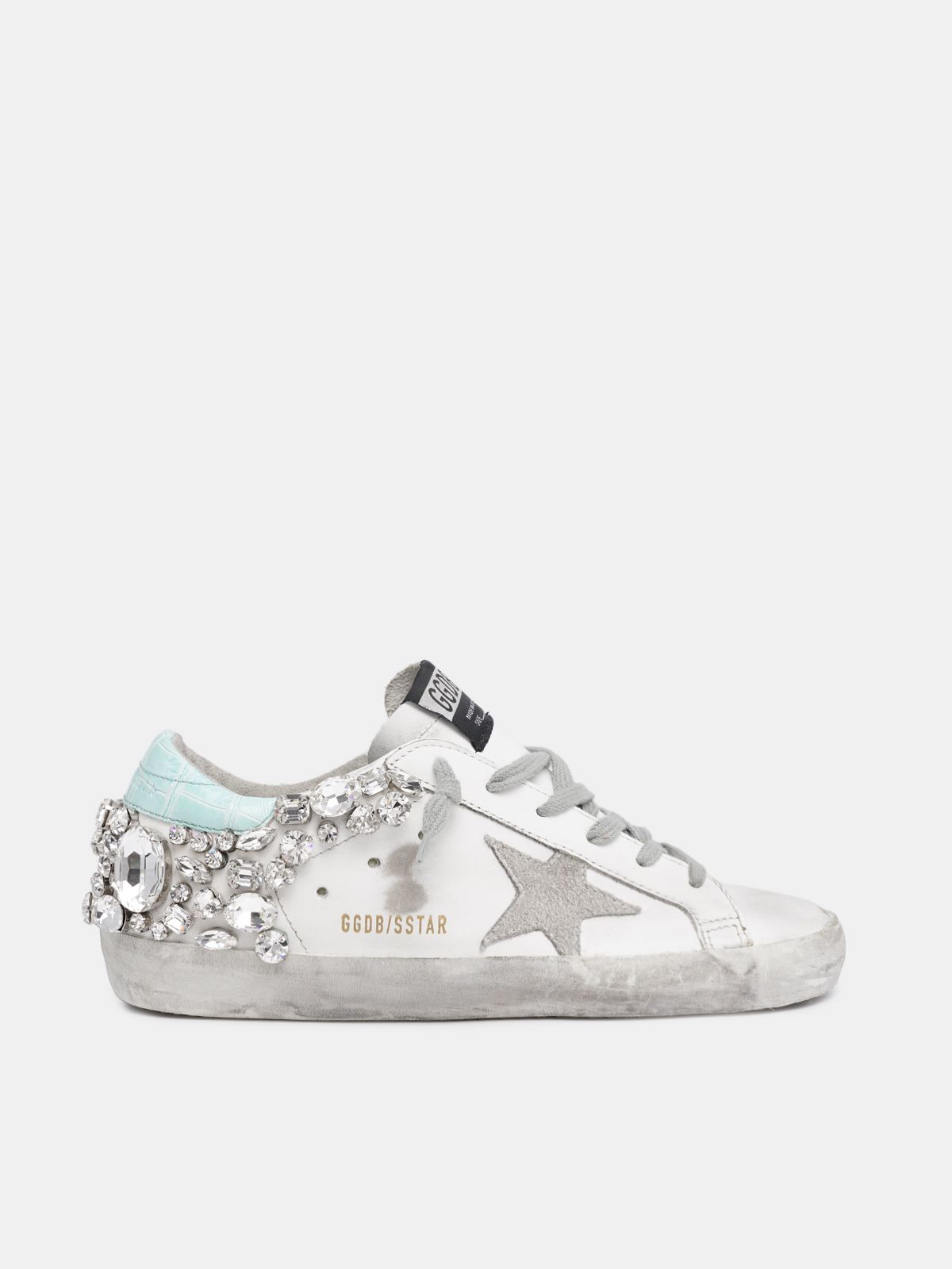 golden goose crystal sneakers