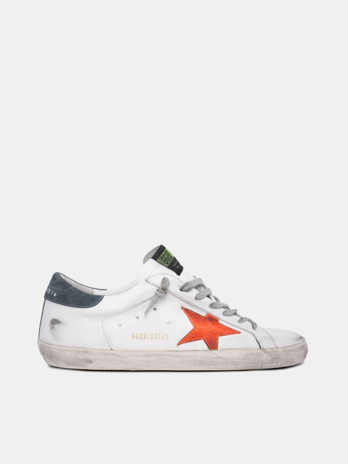 golden goose sneakers orange