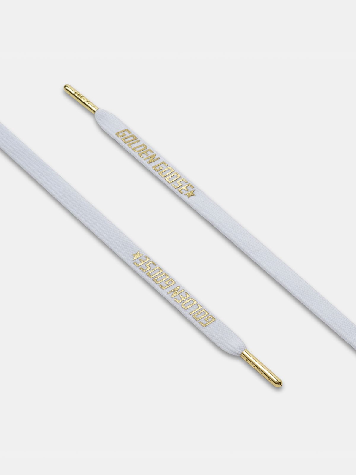 gold golden goose laces