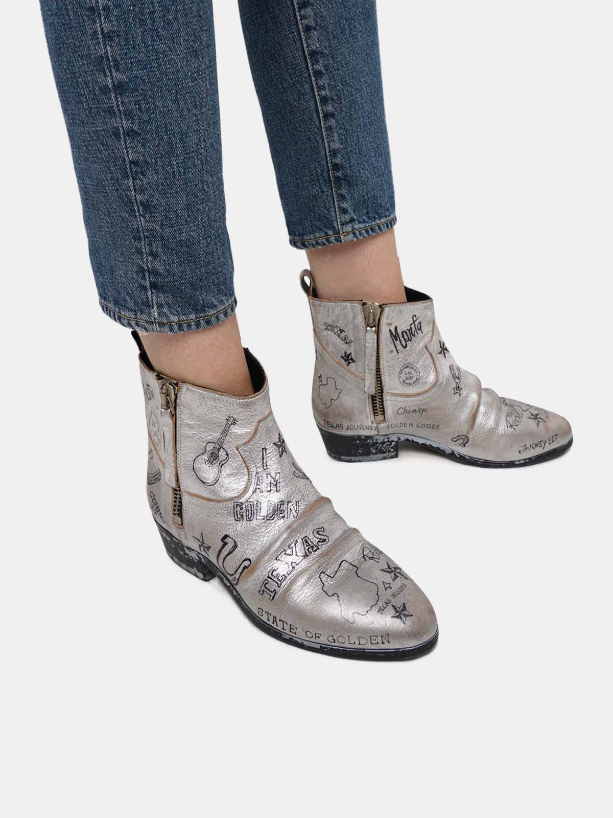 Golden goose viand boots clearance