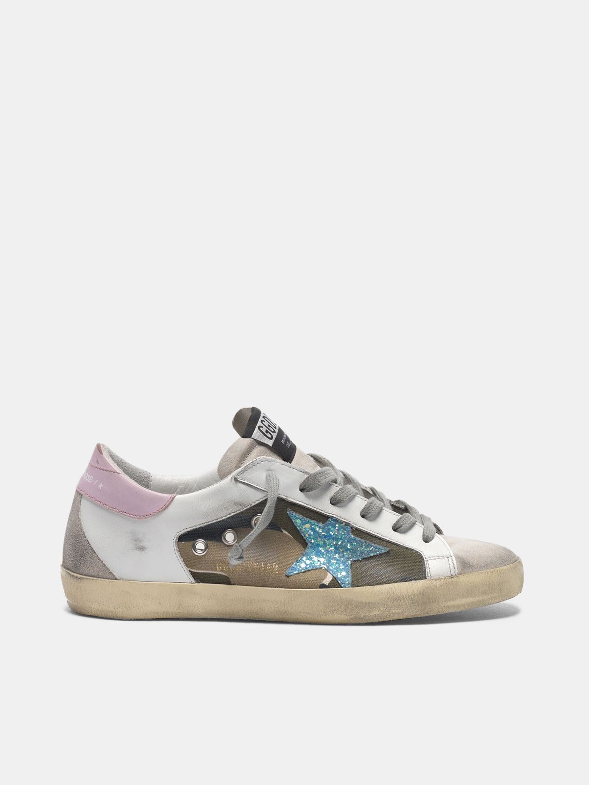 camo golden goose sneakers womens