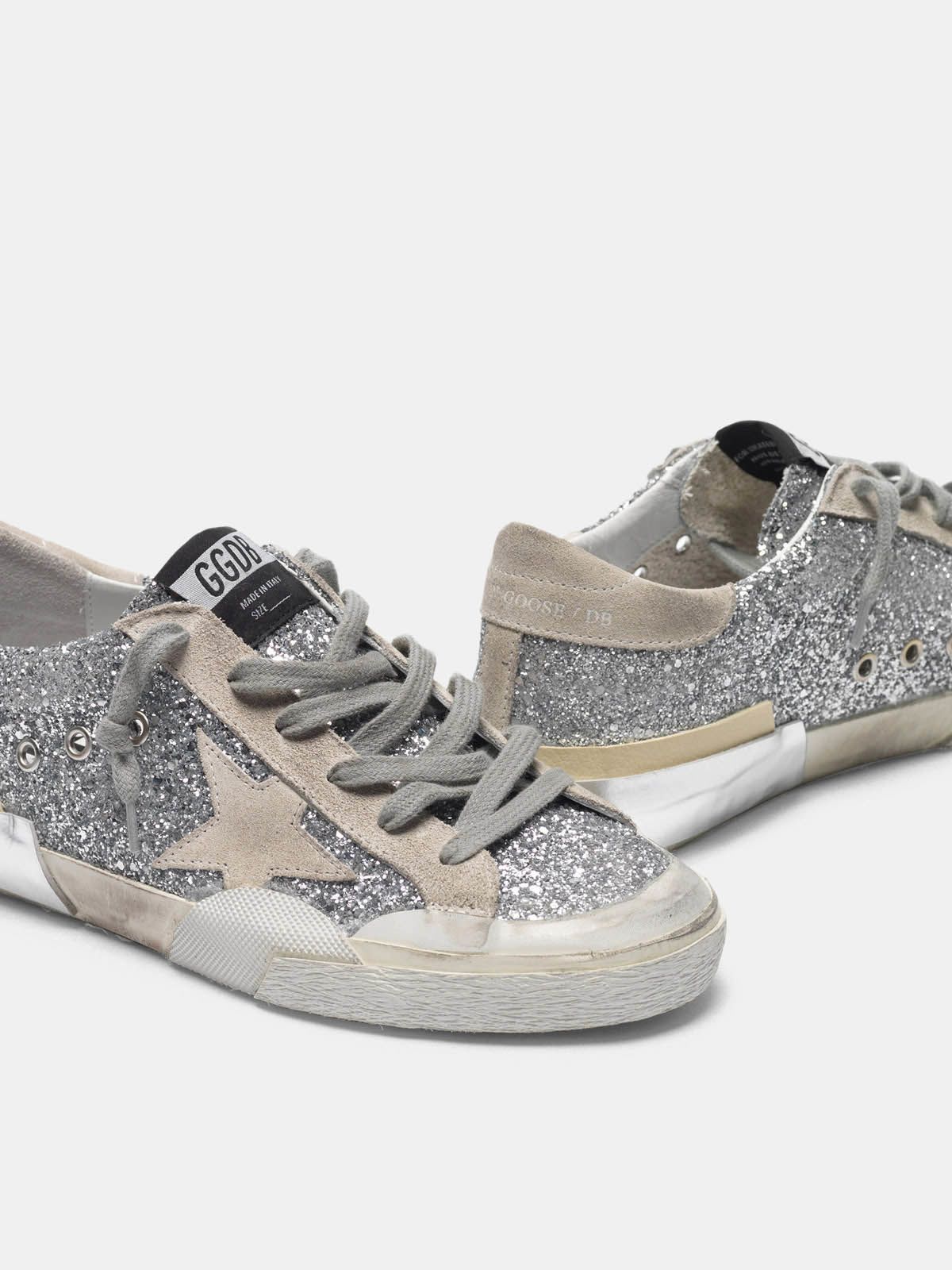 golden goose multi glitter