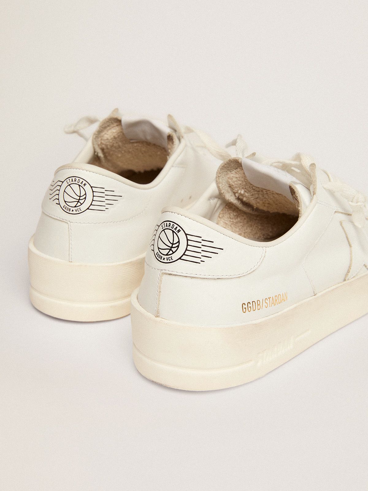 golden goose stardan white