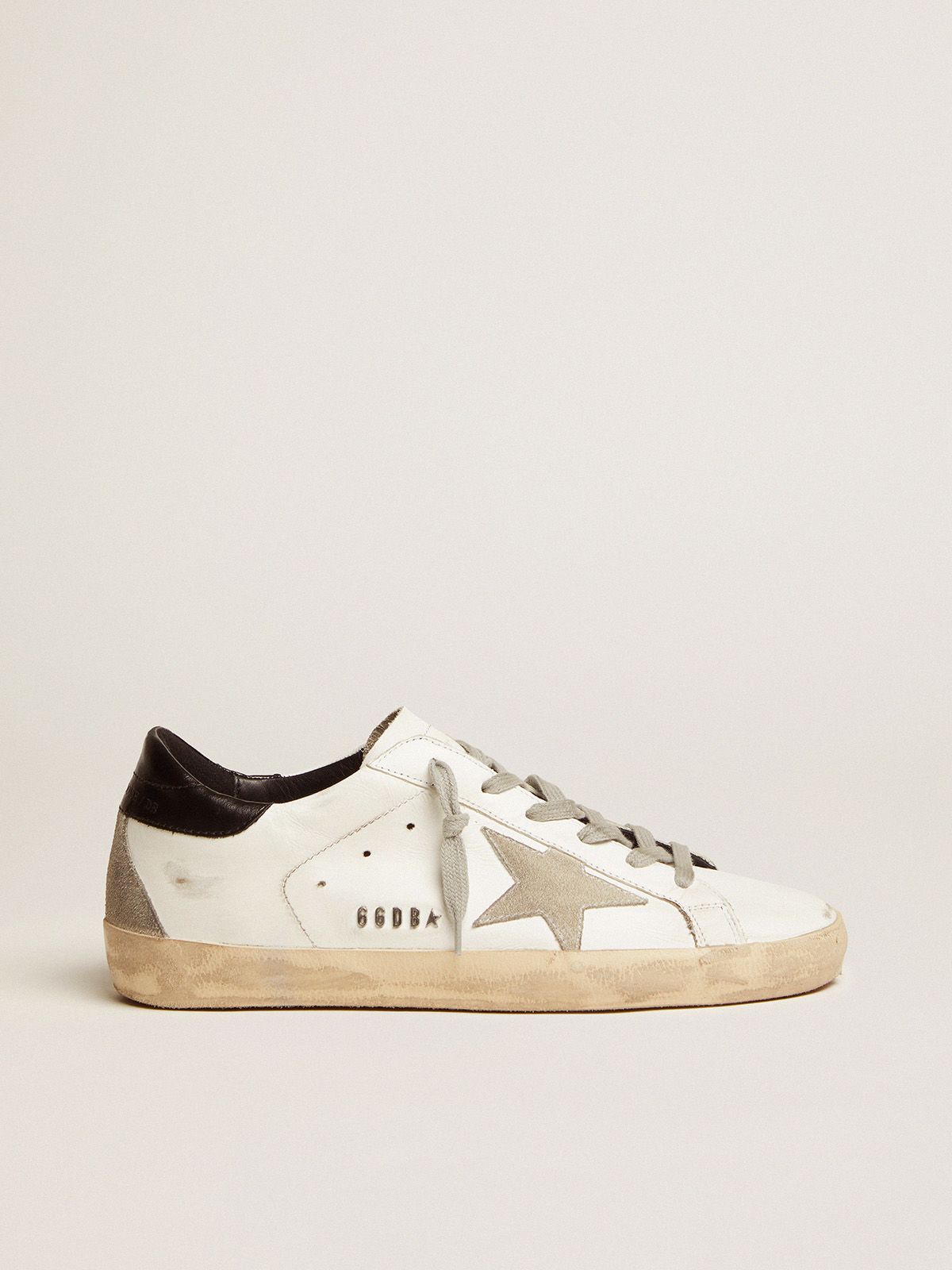 golden goose black high top with studs