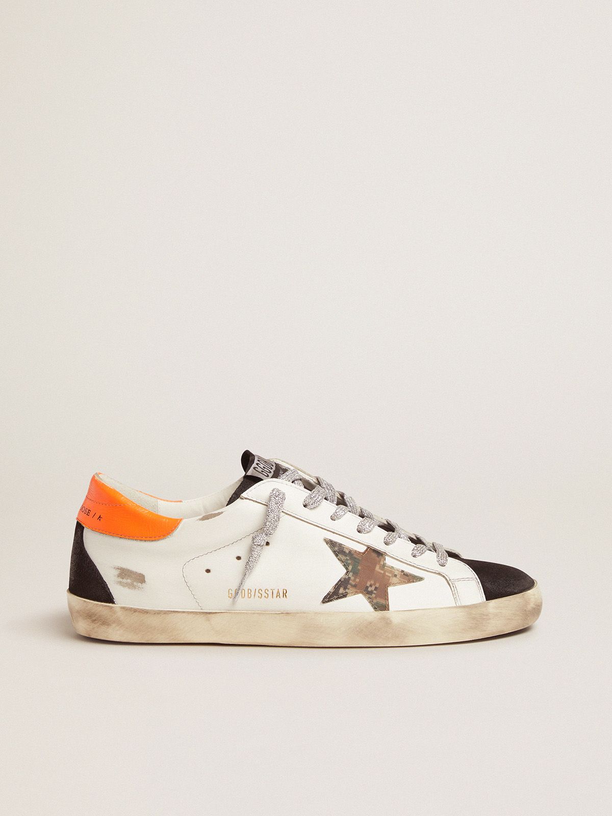 golden goose camouflage shoes