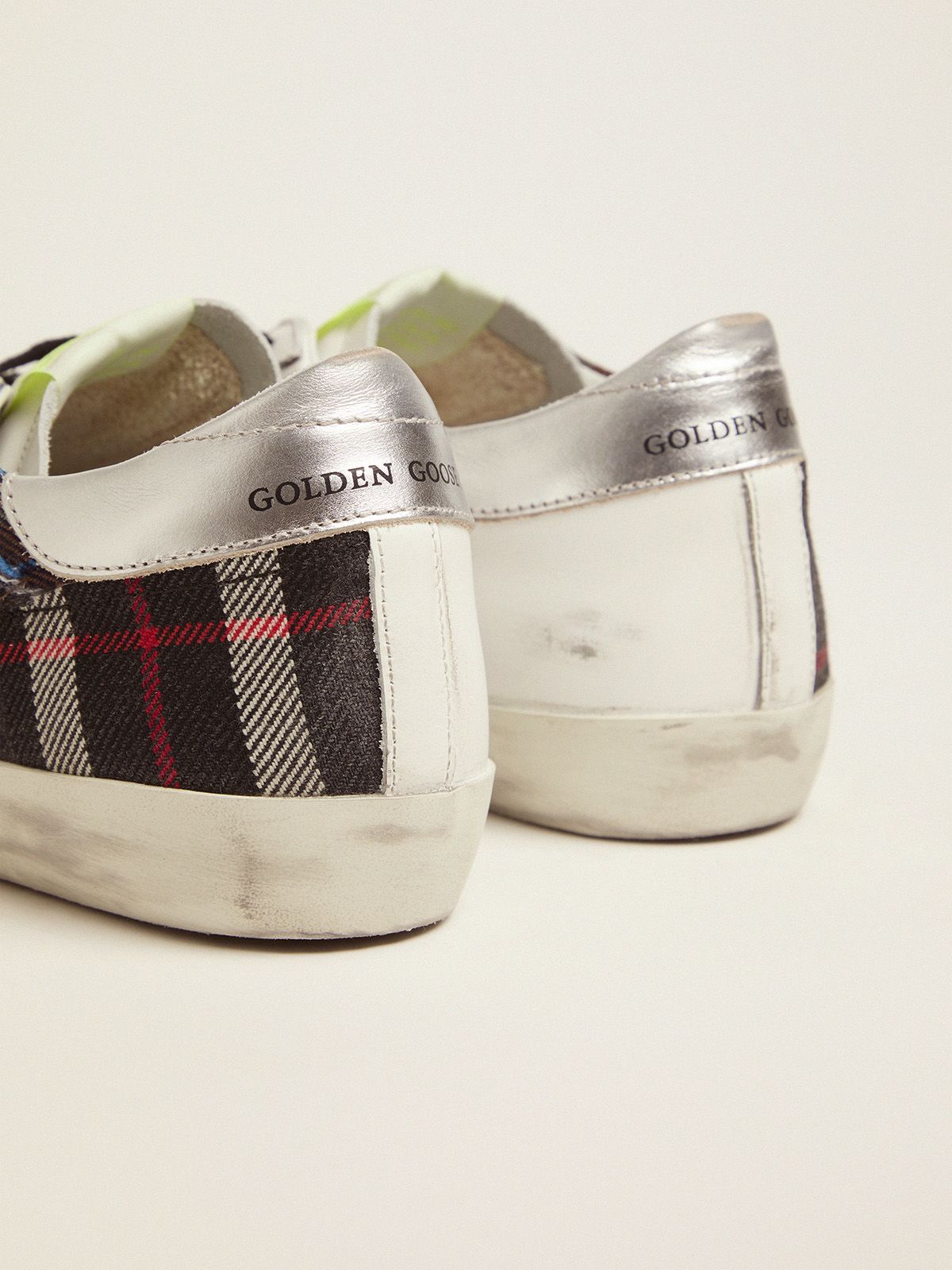 Plaid golden goose online