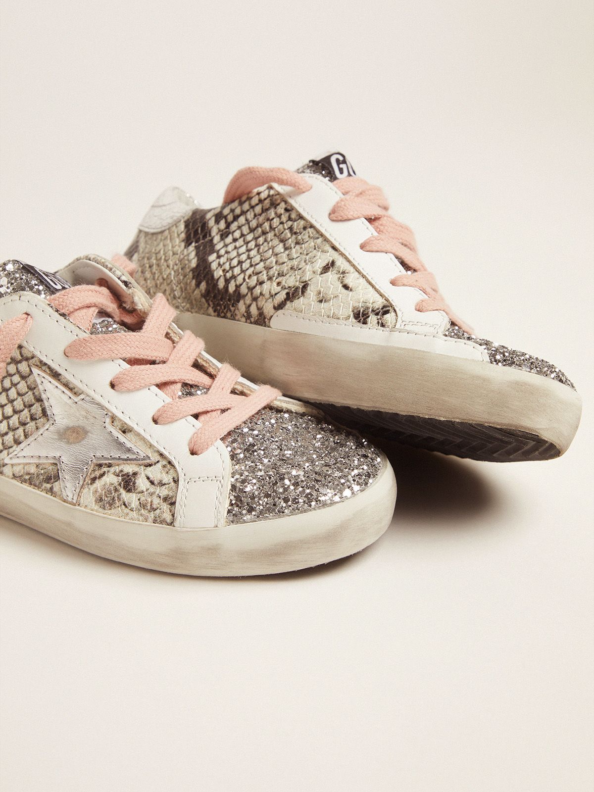 Snake skin golden goose online