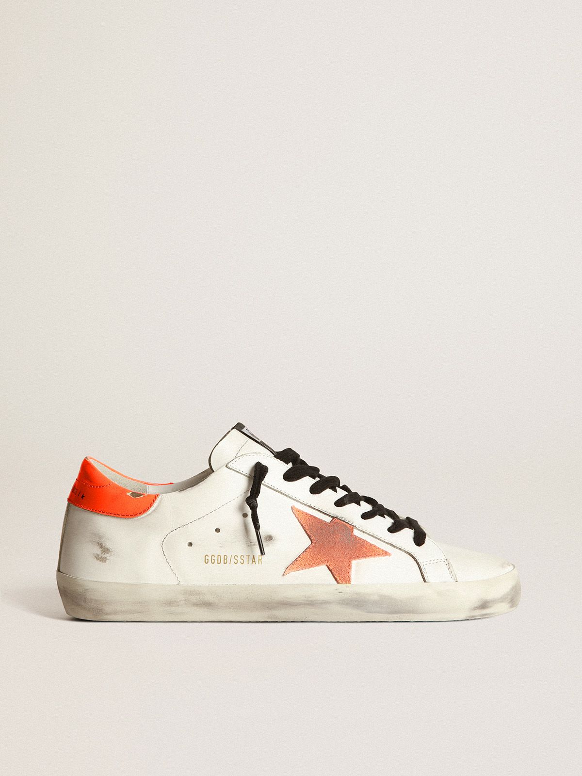 golden goose sneakers orange