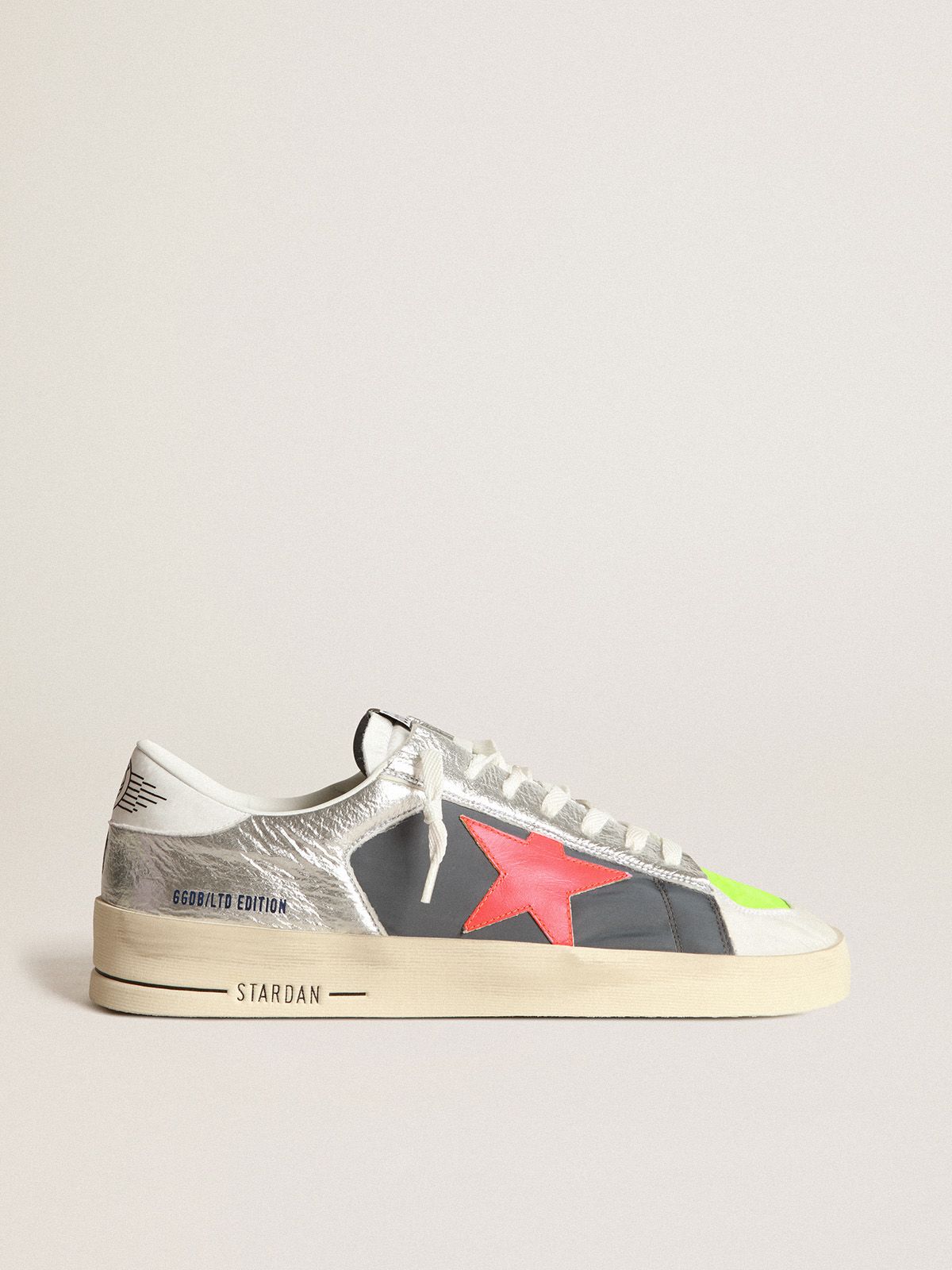 golden goose patchwork sneakers
