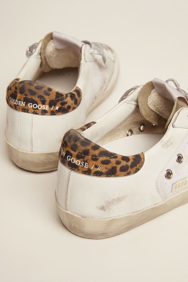 Golden goose leopard online bleu