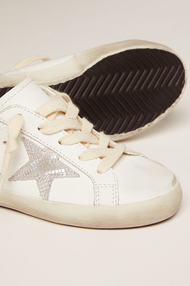 Golden goose superstar store gold glitter