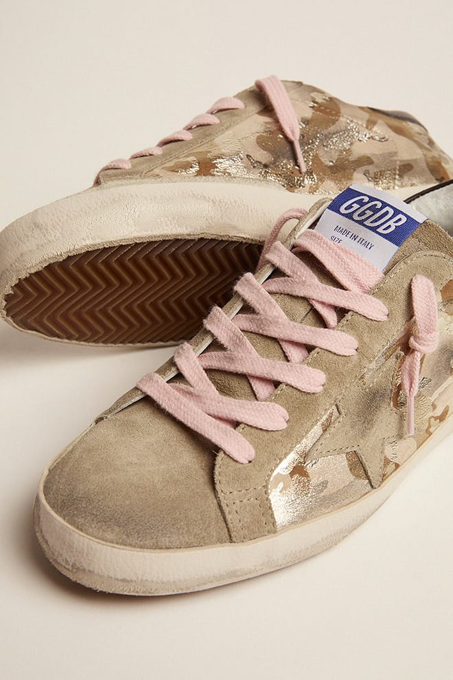 Golden goose sales women's camouflage sneakers