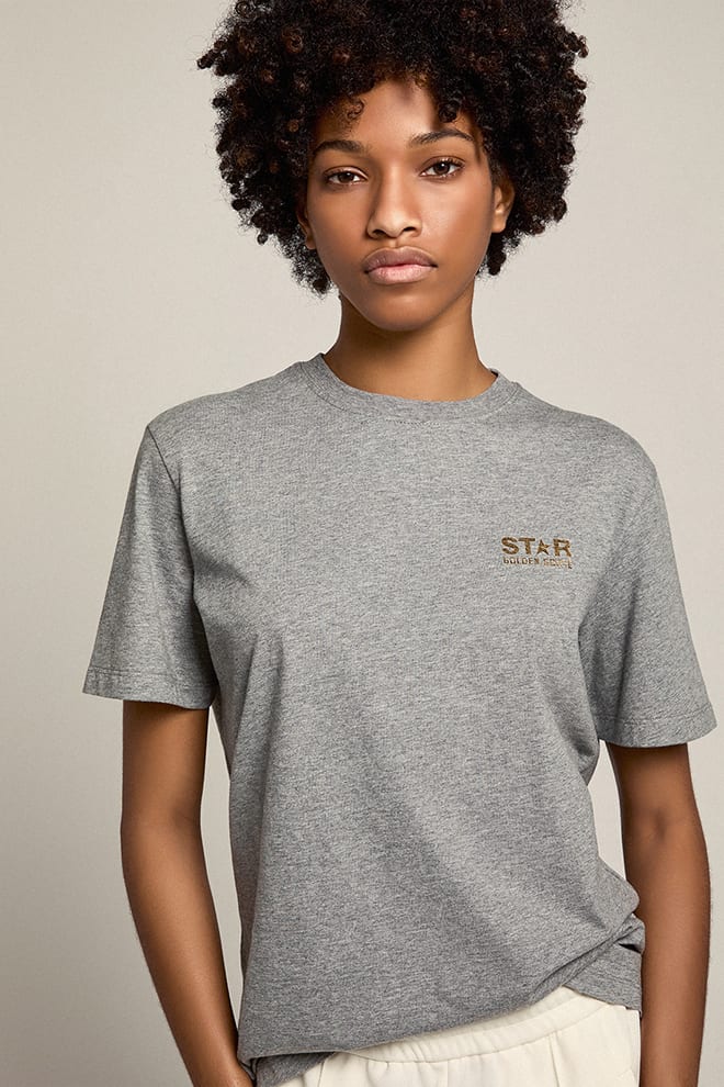 Golden Goose Crop Top With Logo L/XL at FORZIERI