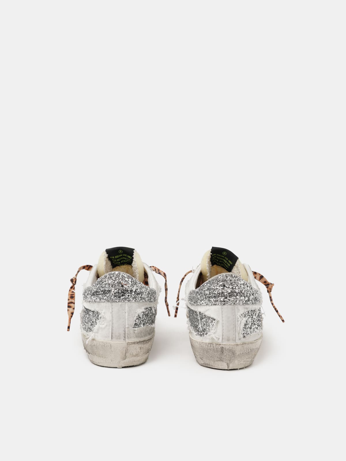 Golden goose superstar leopard on sale glitter