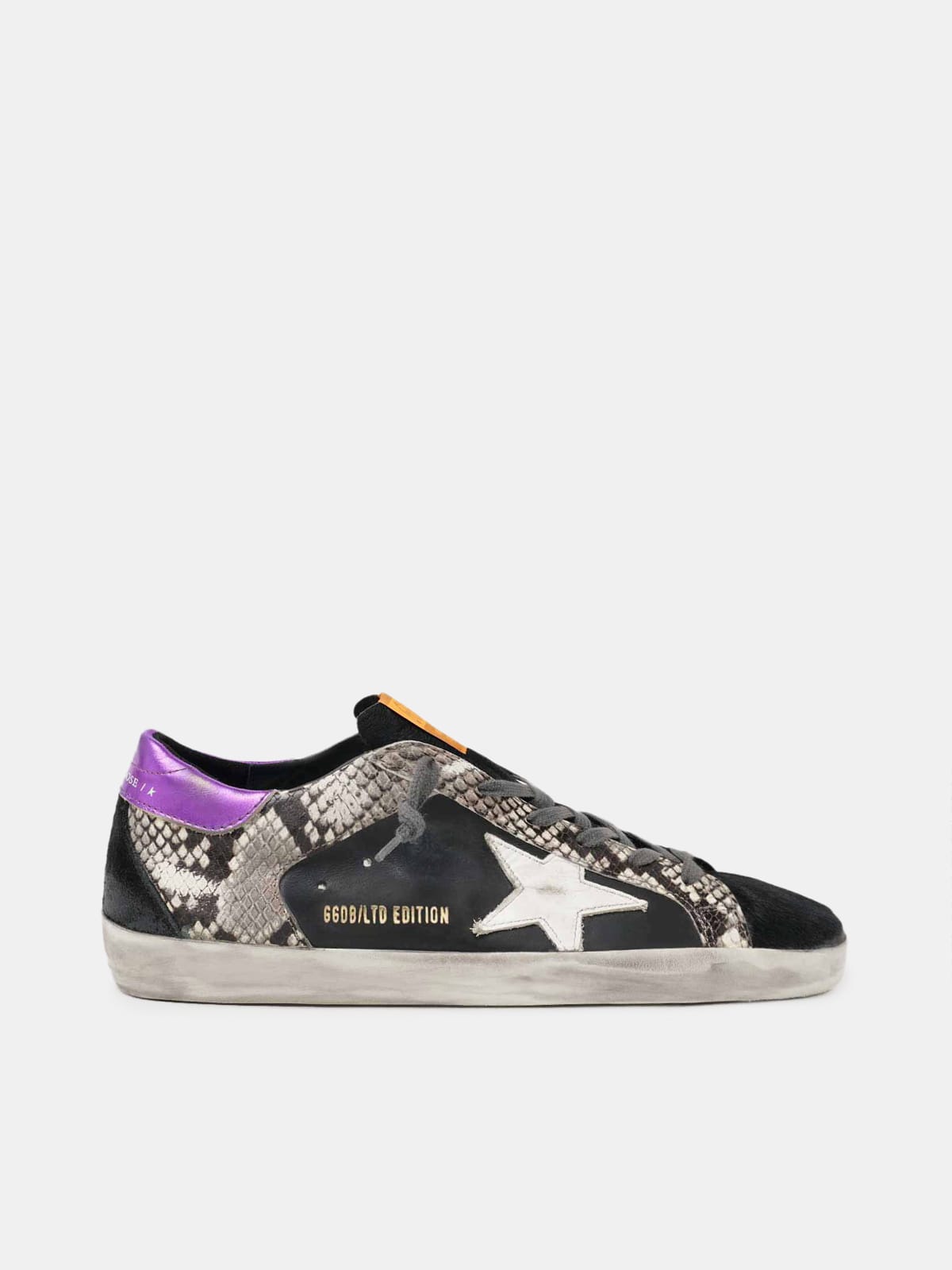 Golden goose purple on sale star