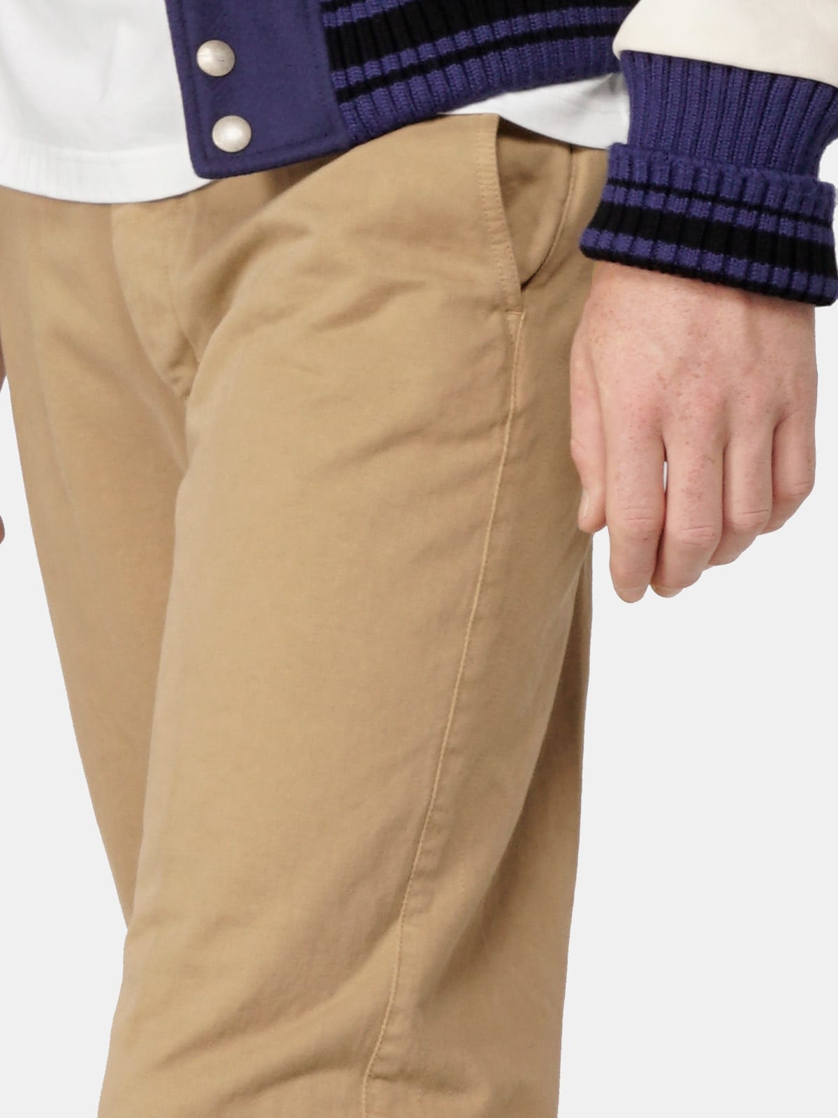 Pantalon Amos chino en toile de coton