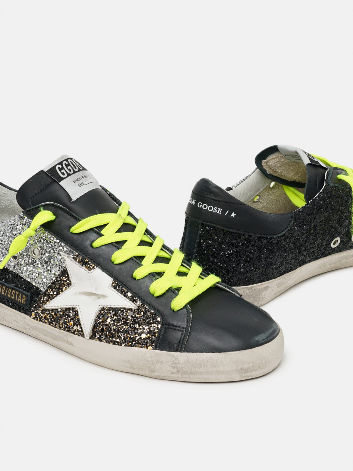 Golden goose paillettes online noires