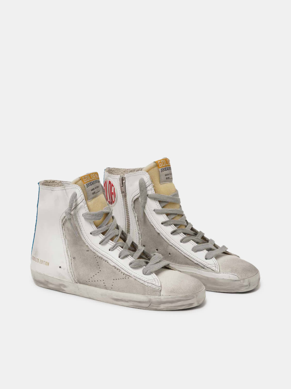 Golden goose francy bianche sale