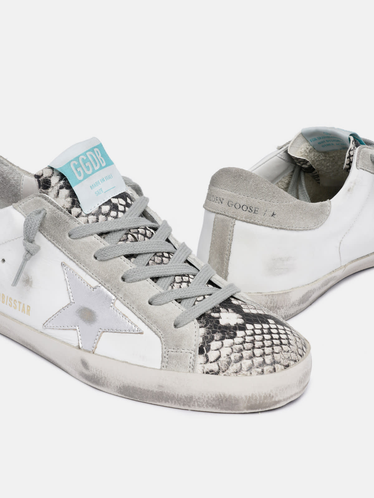 Golden goose python on sale sneakers