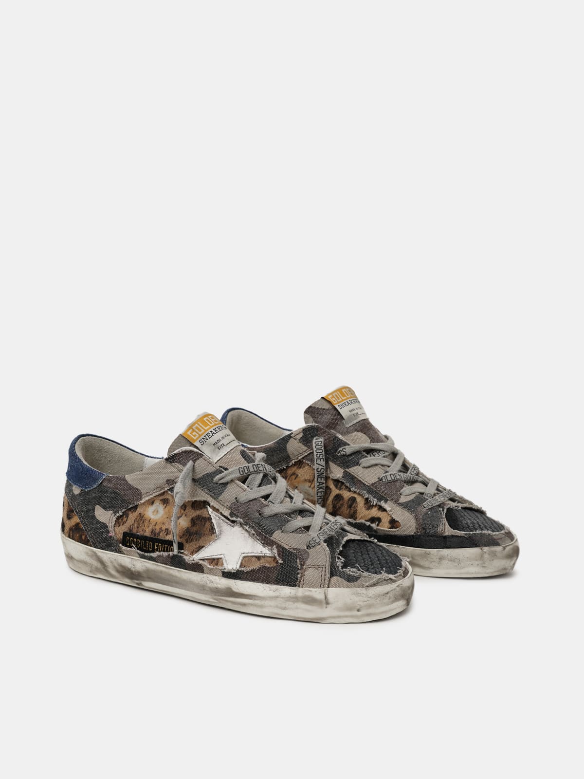 Golden goose camouflage on sale sneakers