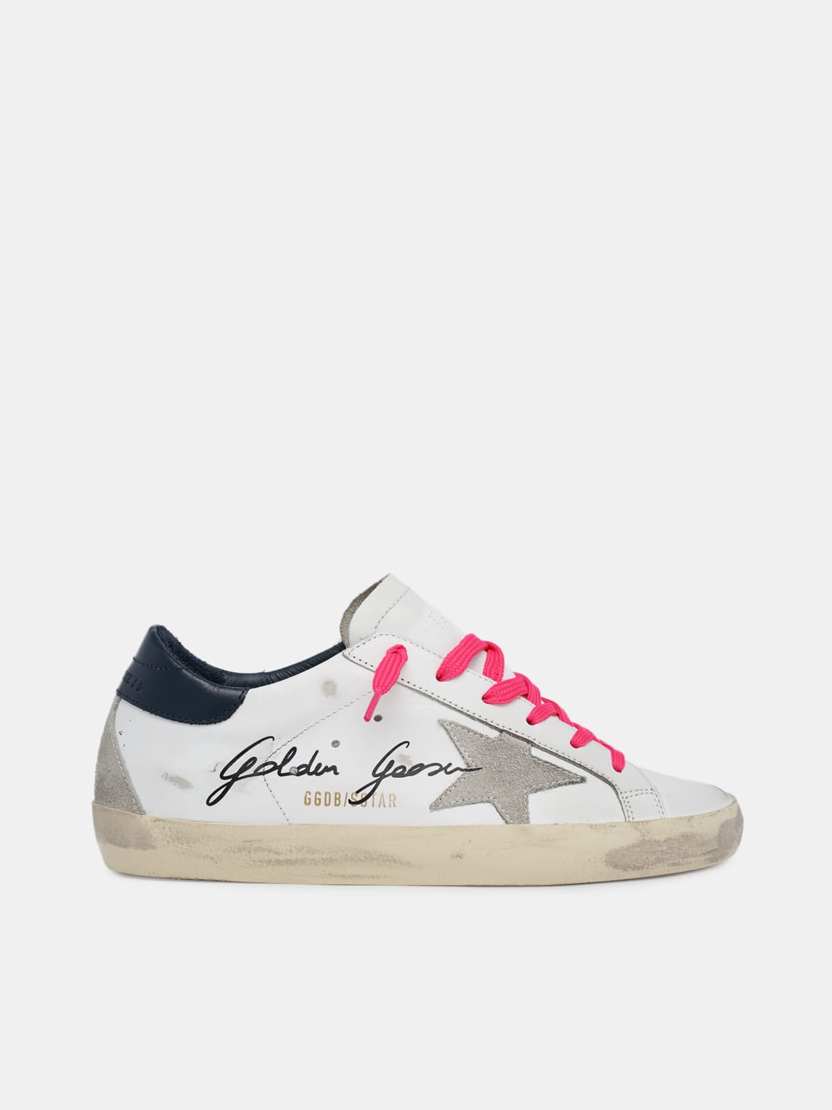 Super-Star sneakers with handwritten Dreaming in Venice lettering | Golden  Goose
