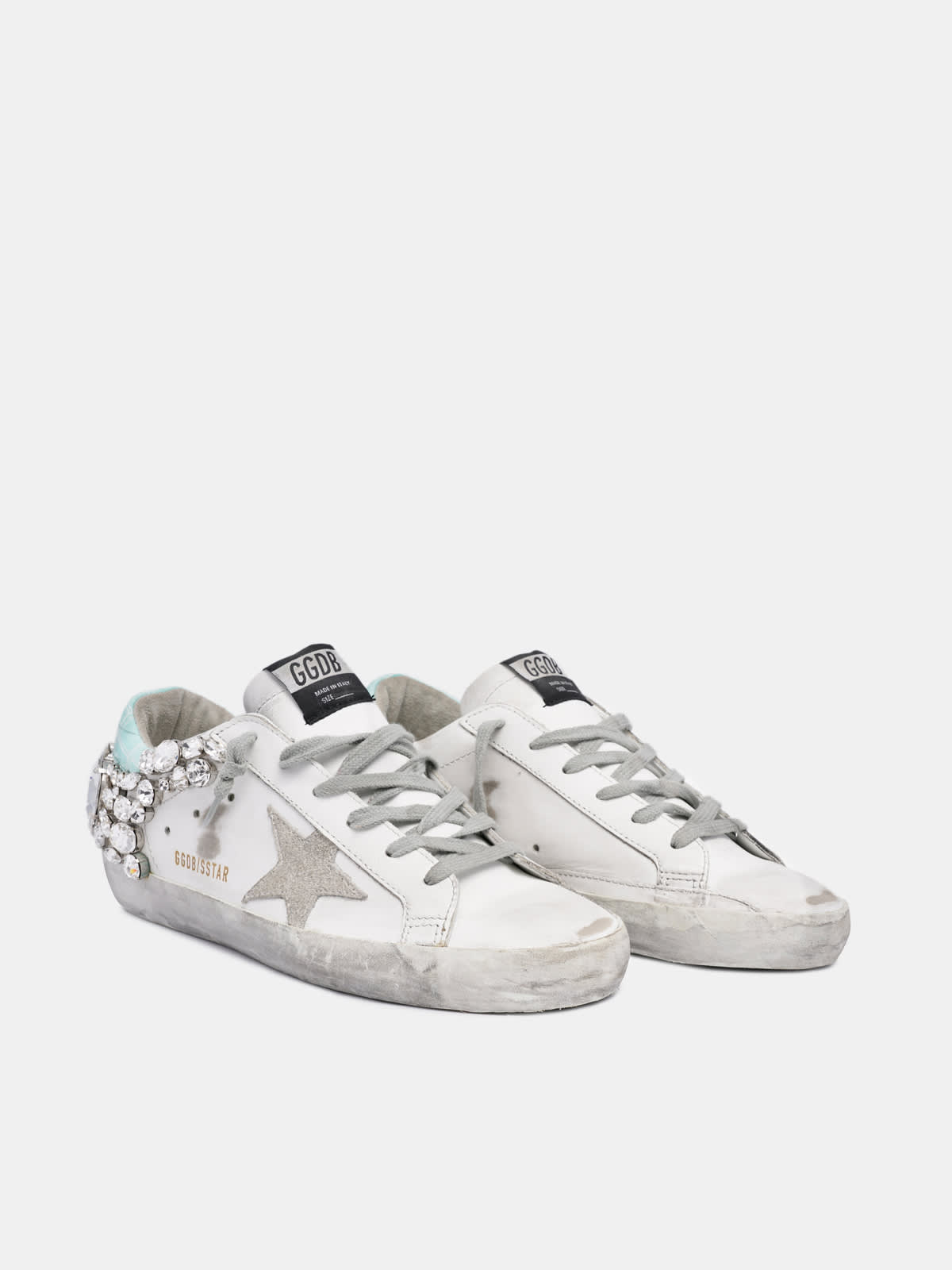 Golden goose hot sale crystal sneakers