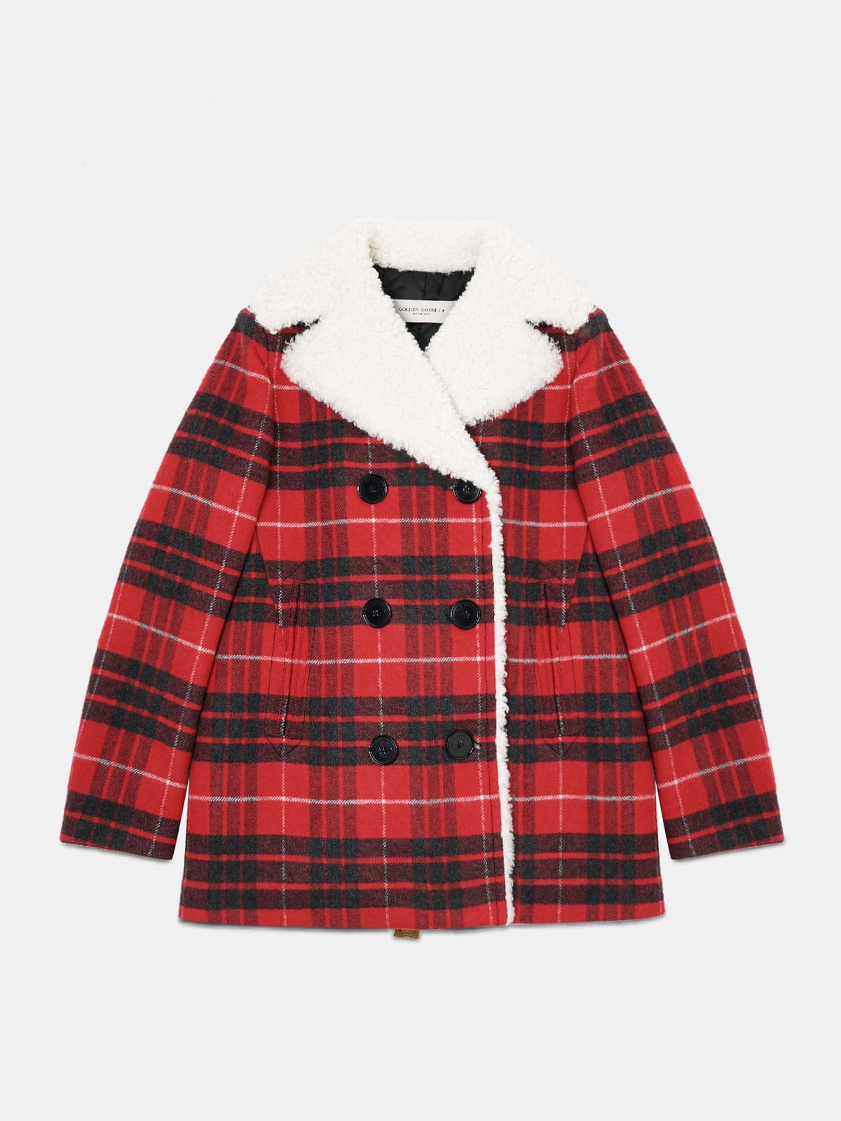 Golden cheap goose tartan