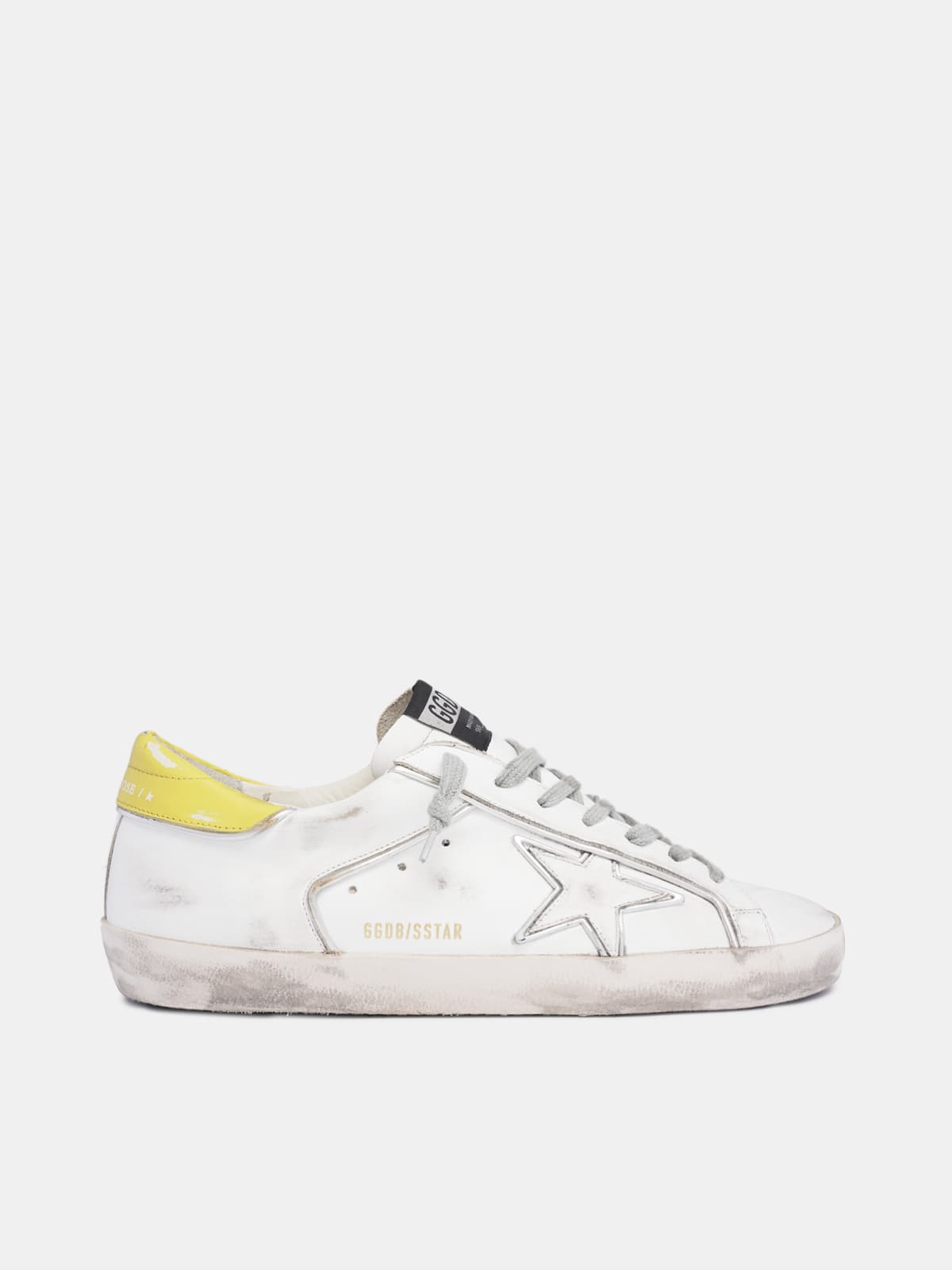 Golden goose hot sale silver sneakers