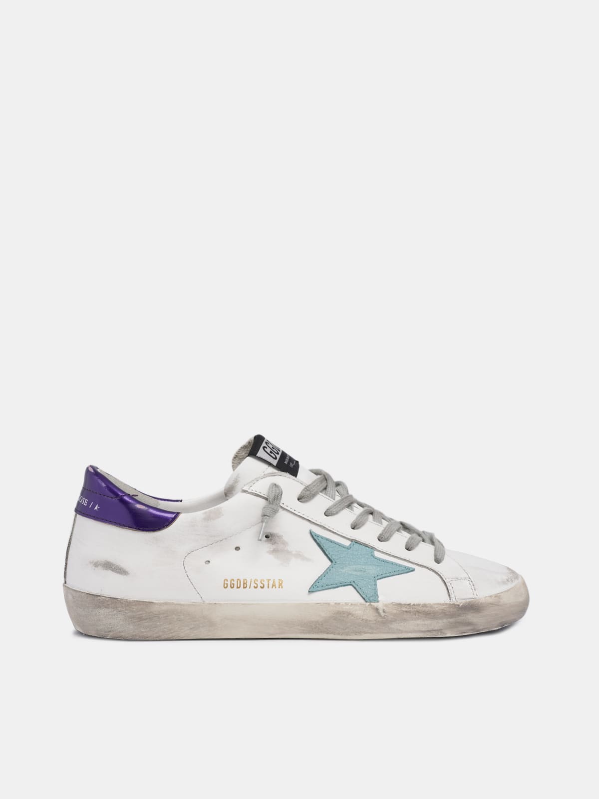 Golden goose superstar on sale blue