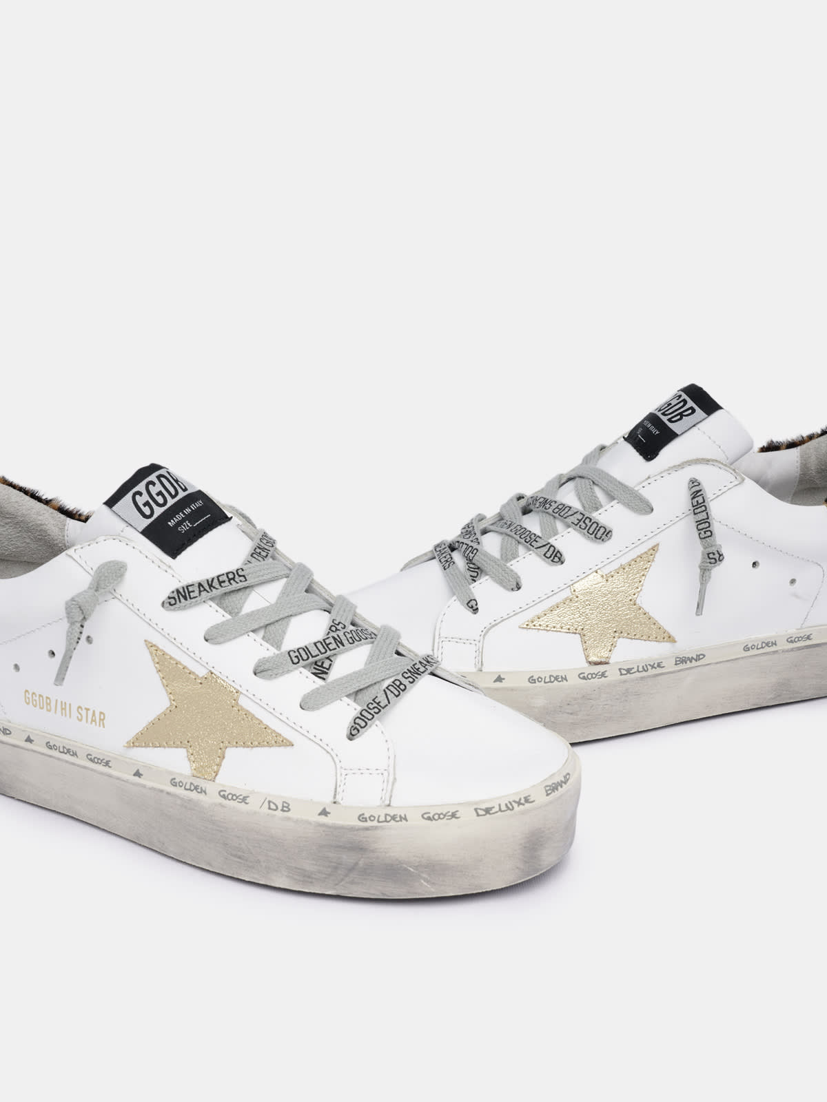 Golden goose deluxe brand on sale leopard