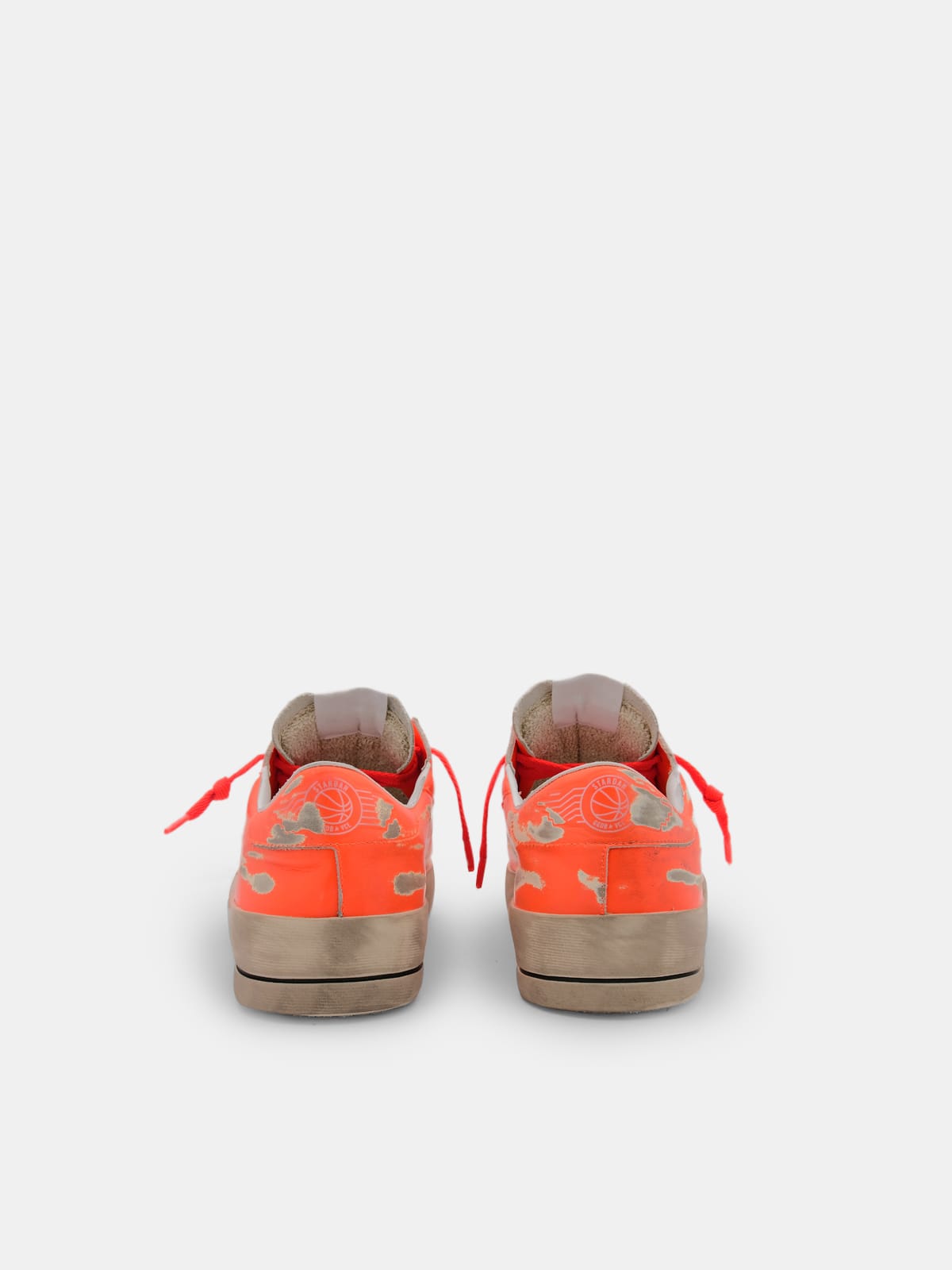 Golden goose orange outlet fluo