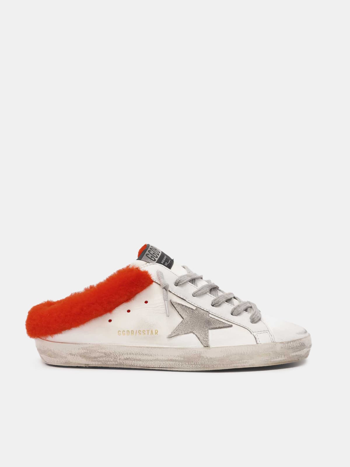 Golden goose shop orange fluo