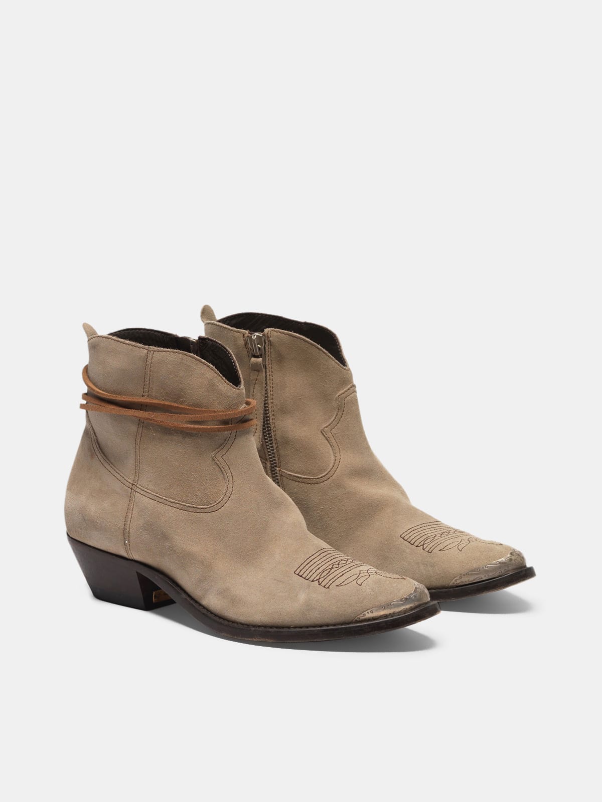 Golden goose best sale suede boots