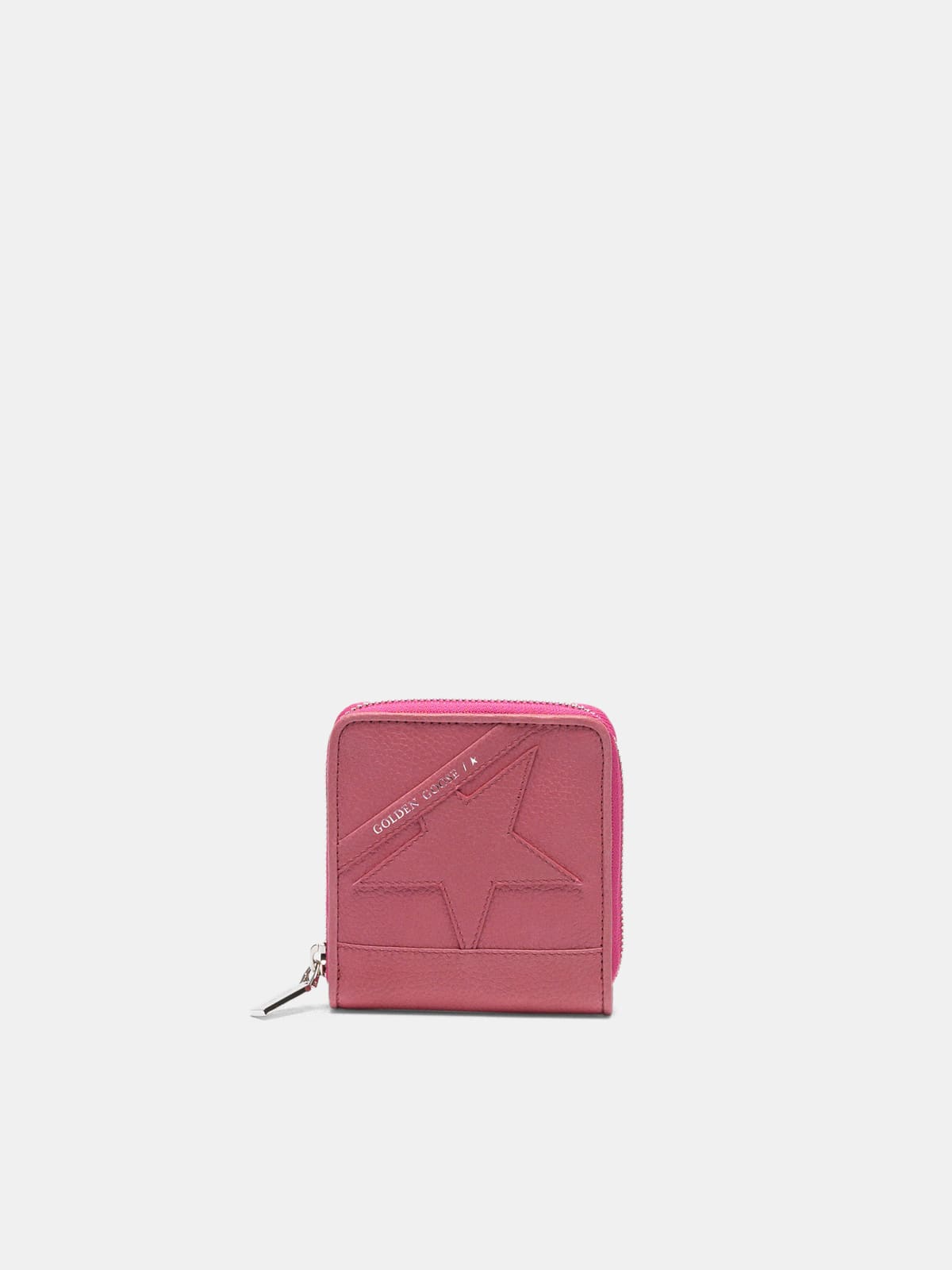 Golden Goose - Medium pink Star Wallet in 